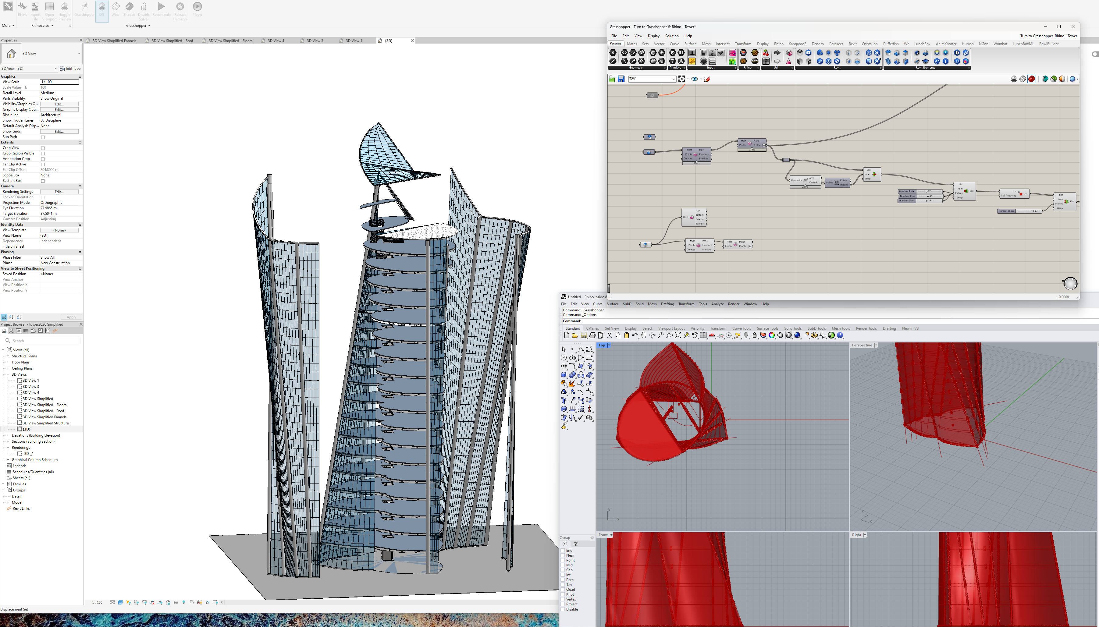 Rhino.Inside.Revit Workflow